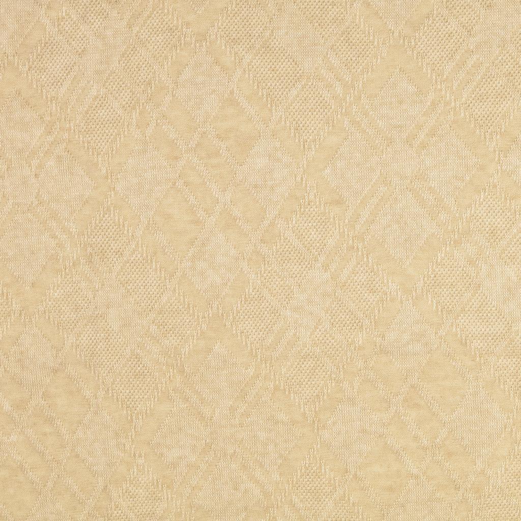 Jacquard Strick melange - natur - Reststück 1,7m