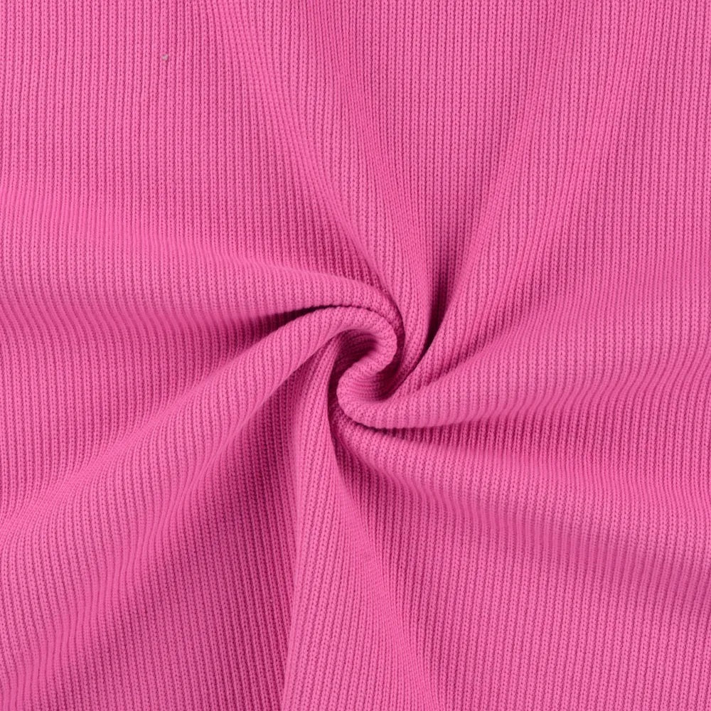 Baumwollstrick elastisch - fuchsia *Videovorstellung*