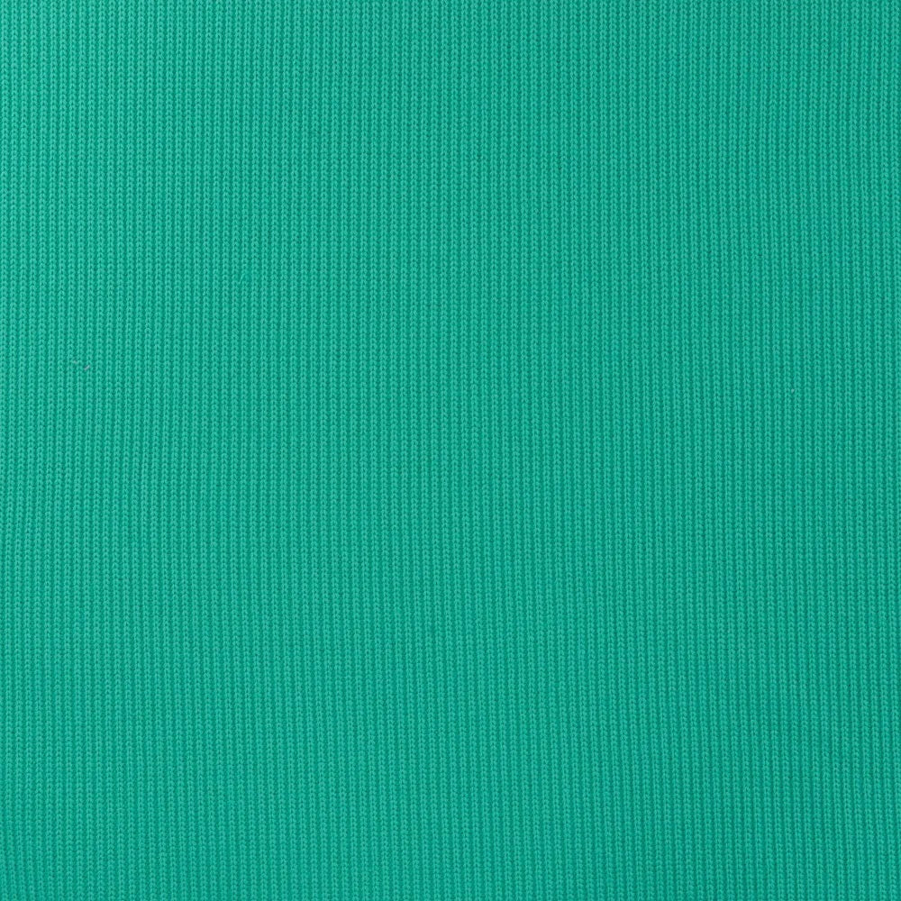 Baumwollstrick elastisch - smaragd *Videovorstellung*