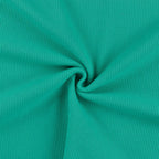 Baumwollstrick elastisch - smaragd *Videovorstellung*