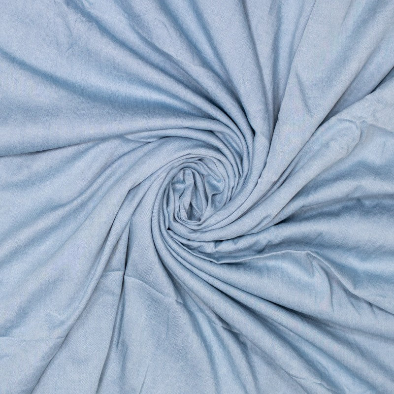Tencel schwer - jeansoptik hellblau