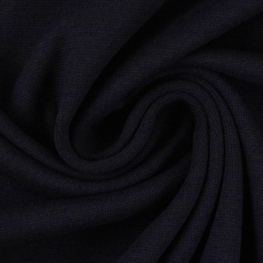 Jersey Uni Basic - dunkelblau / Stoff "Vanessa" von Swafing