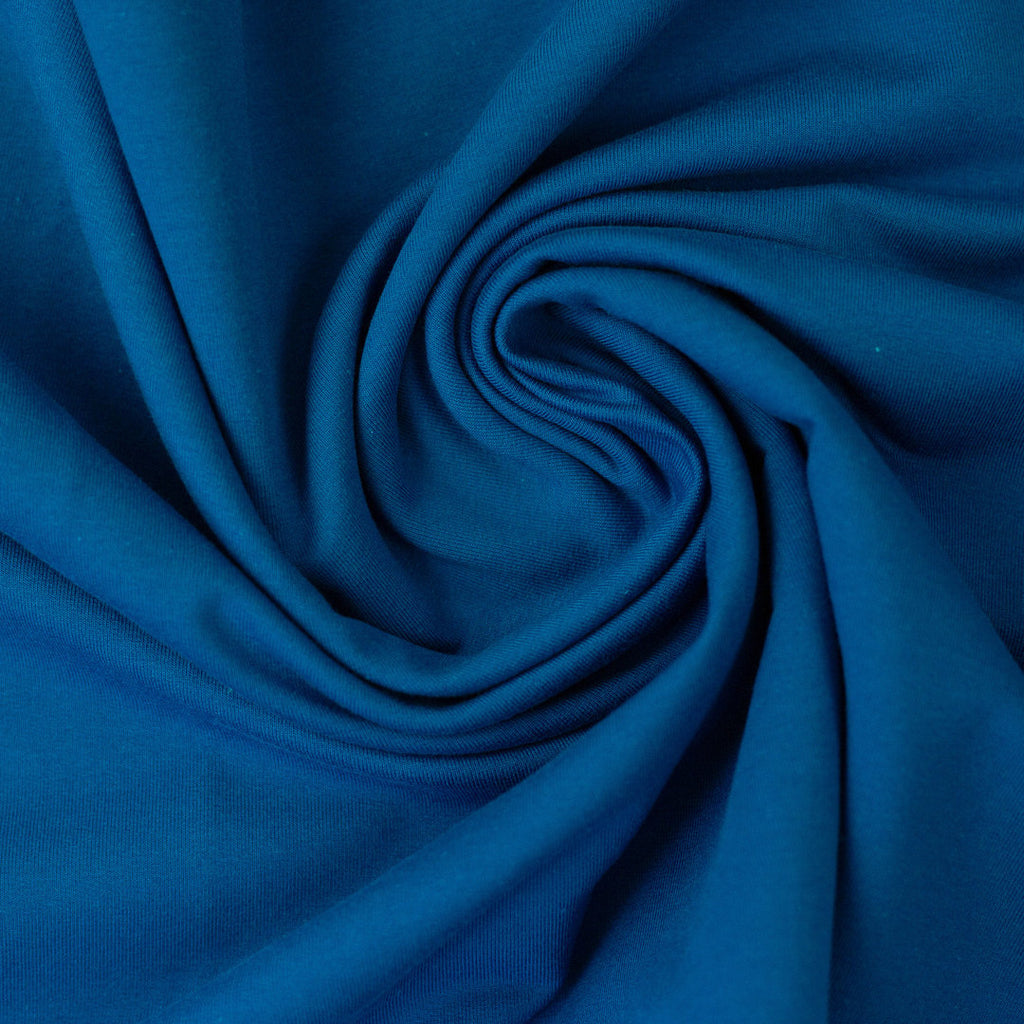 Jersey Uni Basic - royalblau / Stoff "Vanessa" von Swafing *Videovorstellung*