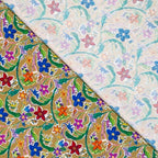 Viskose floral mit Äffchen