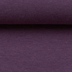 Jersey Melange Basic - beere / Stoff "Vanessa" von Swafing
