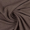 Jersey Melange Basic - braun / Stoff "Vanessa" von Swafing