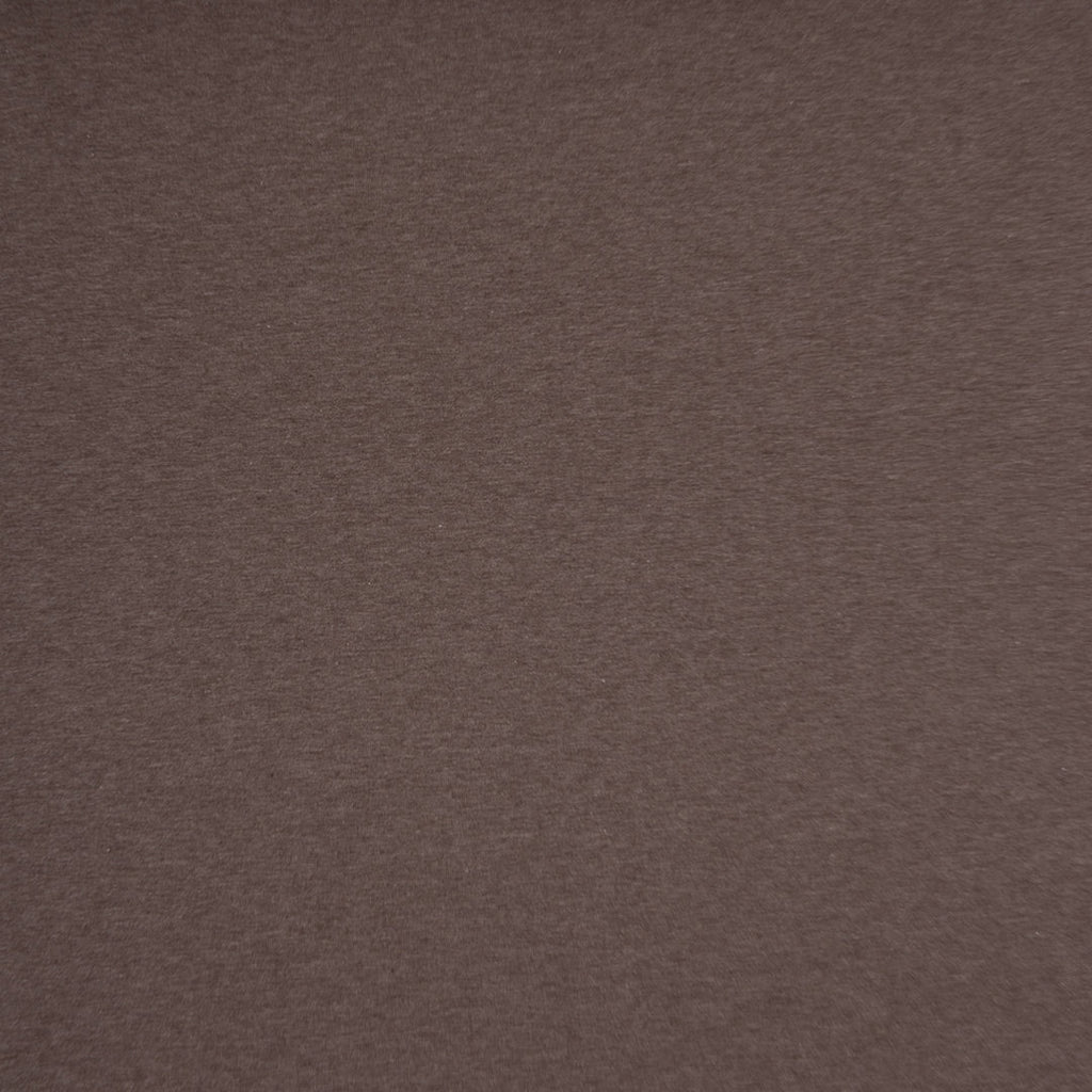 Jersey Melange Basic - braun / Stoff "Vanessa" von Swafing
