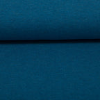 Jersey Melange Basic - petrol / Stoff "Vanessa" von Swafing