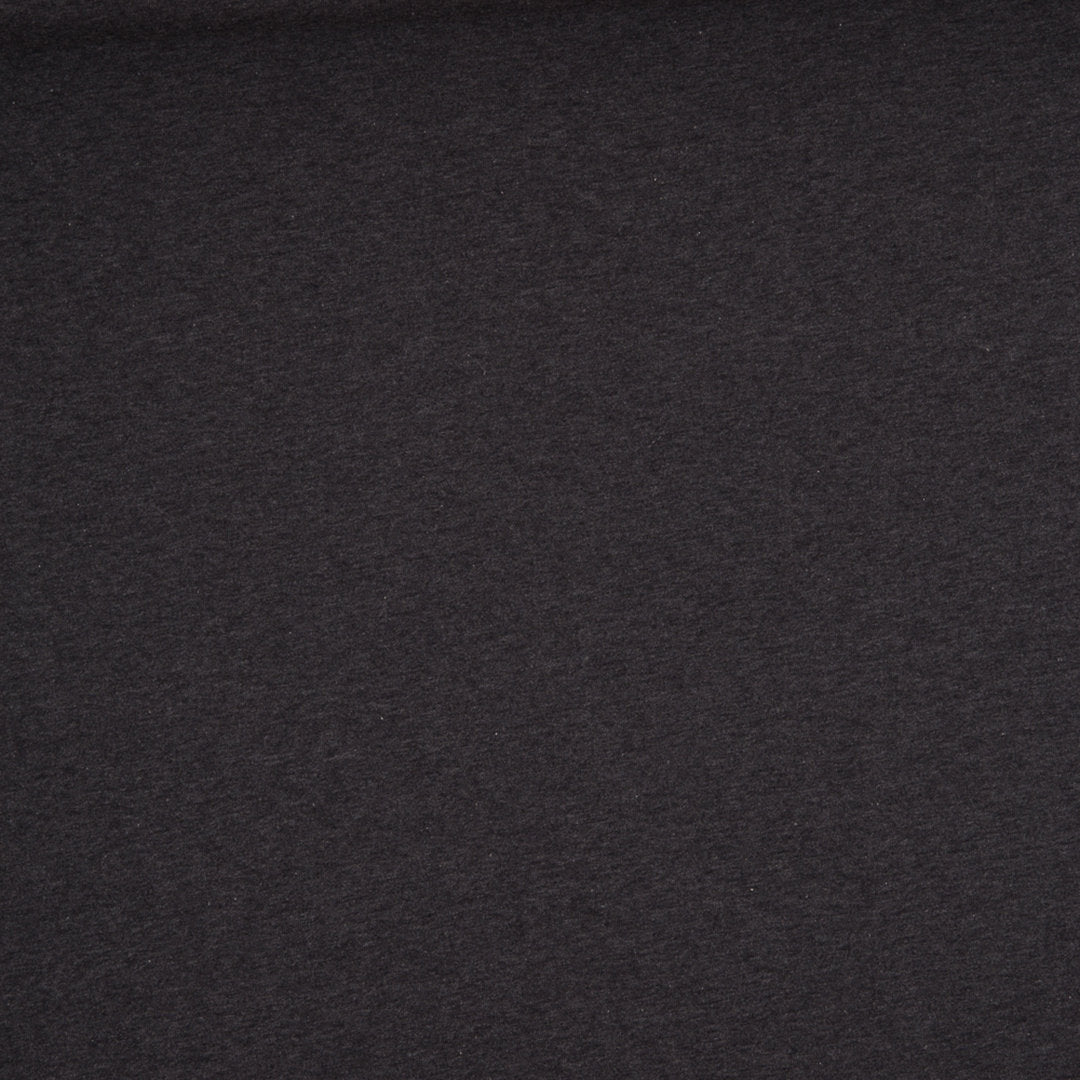 Jersey Melange Basic - anthrazit / Stoff "Vanessa" von Swafing