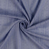 Baumwoll-Voile Dobby - jeansblau - Reststück 1,8M