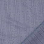 Baumwoll-Voile Dobby - jeansblau - Reststück 1,8M
