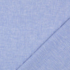 Leinen-Baumwolle fischgrät - blau