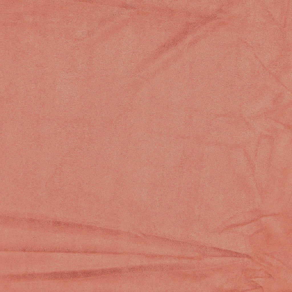 Suede, Velour-Kunstleder - altrosa - Reststück 1,7m