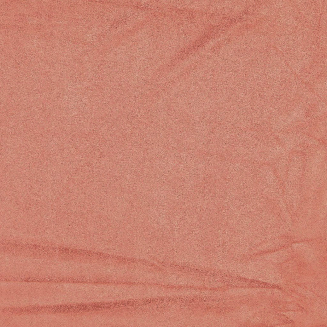 Suede, Velour-Kunstleder - altrosa - Reststück 1,7m