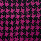 Satin Hahnentritt - magenta