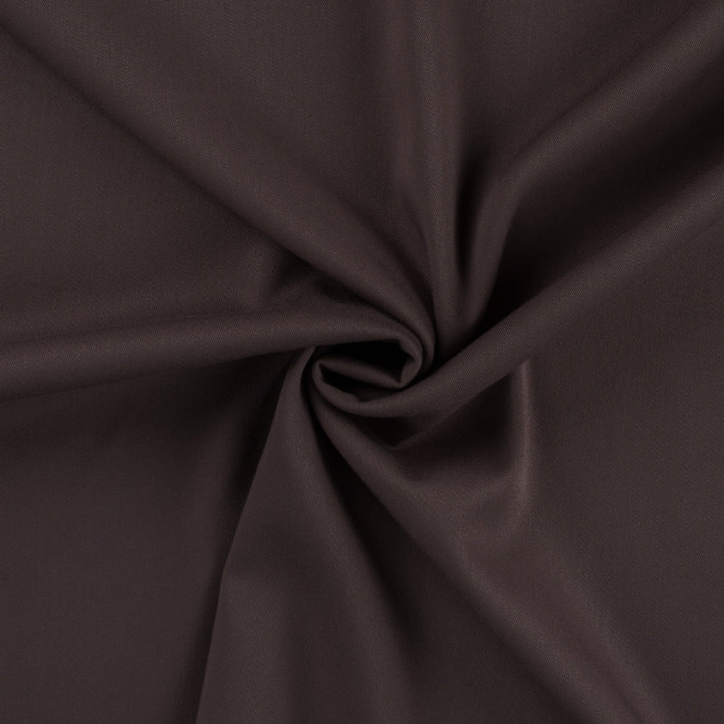 Viskose Stretch Twill - dusty brown *Videovorstellung*