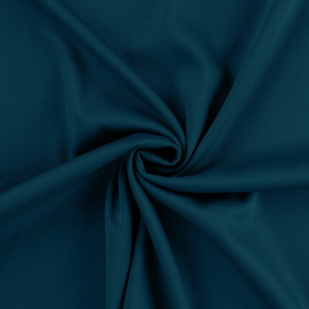 Viskose Stretch Twill - petrol *Videovorstellung*
