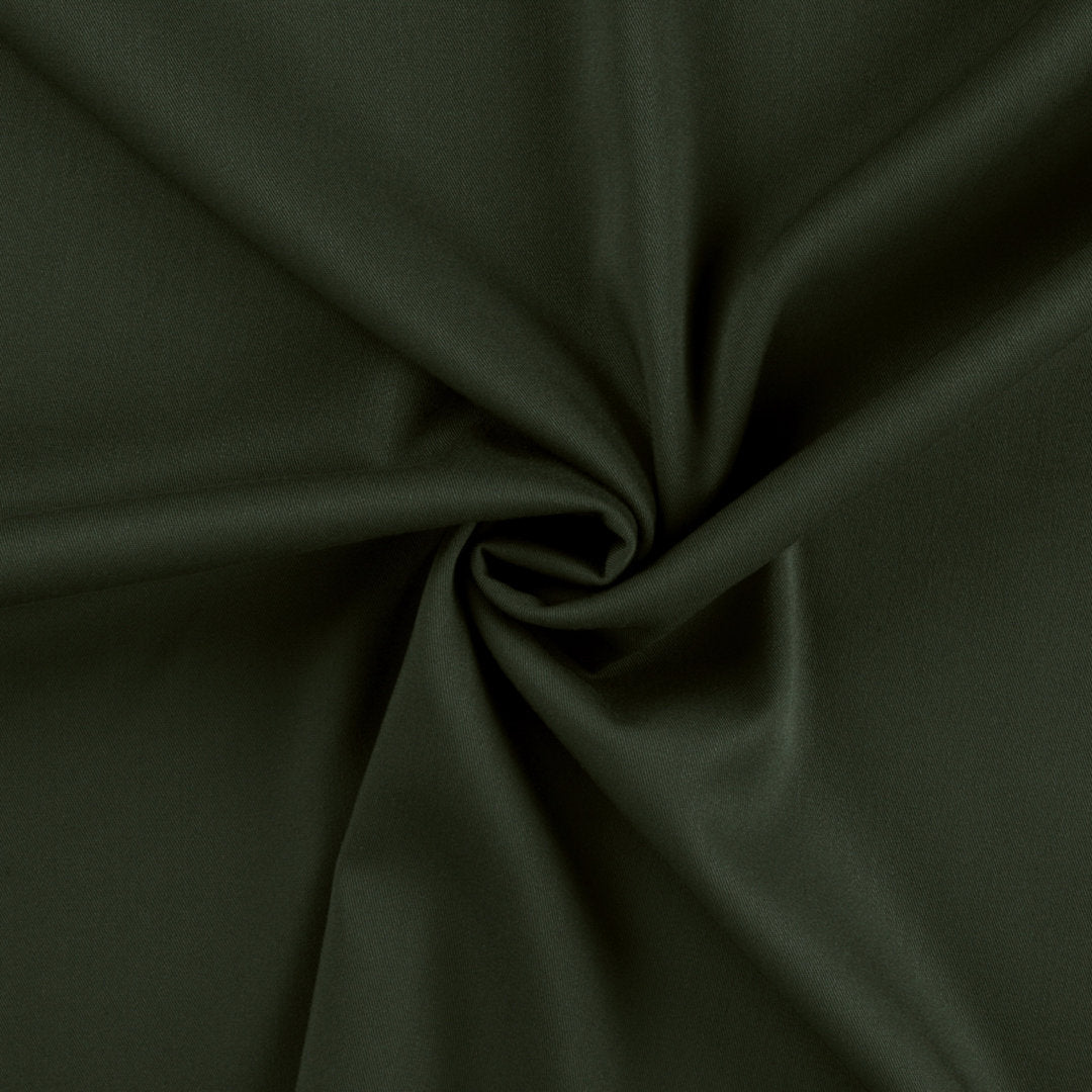 Viskose Stretch Twill - army *Videovorstellung*