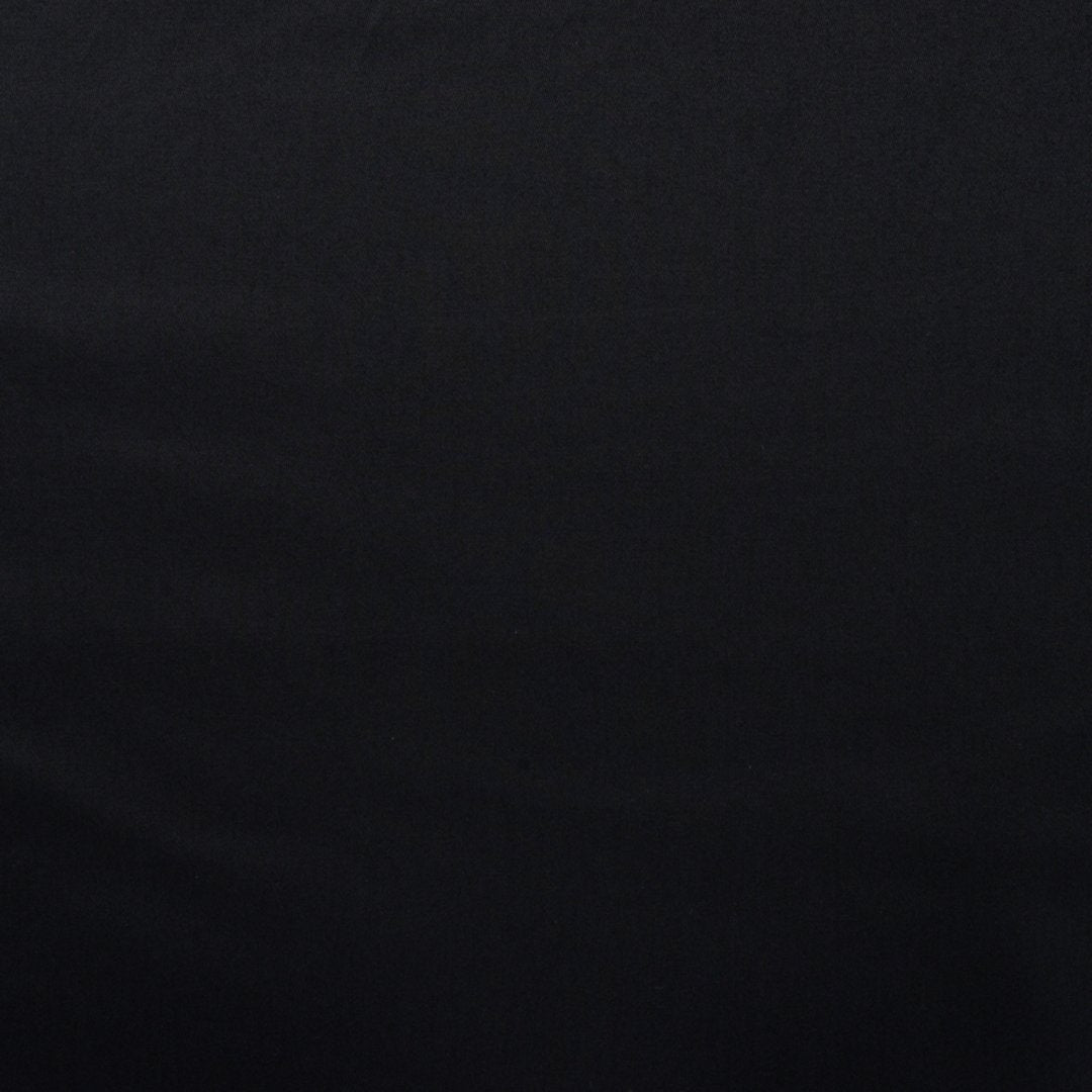 Baumwoll-Stretch uni - schwarz *Videovorstellung*