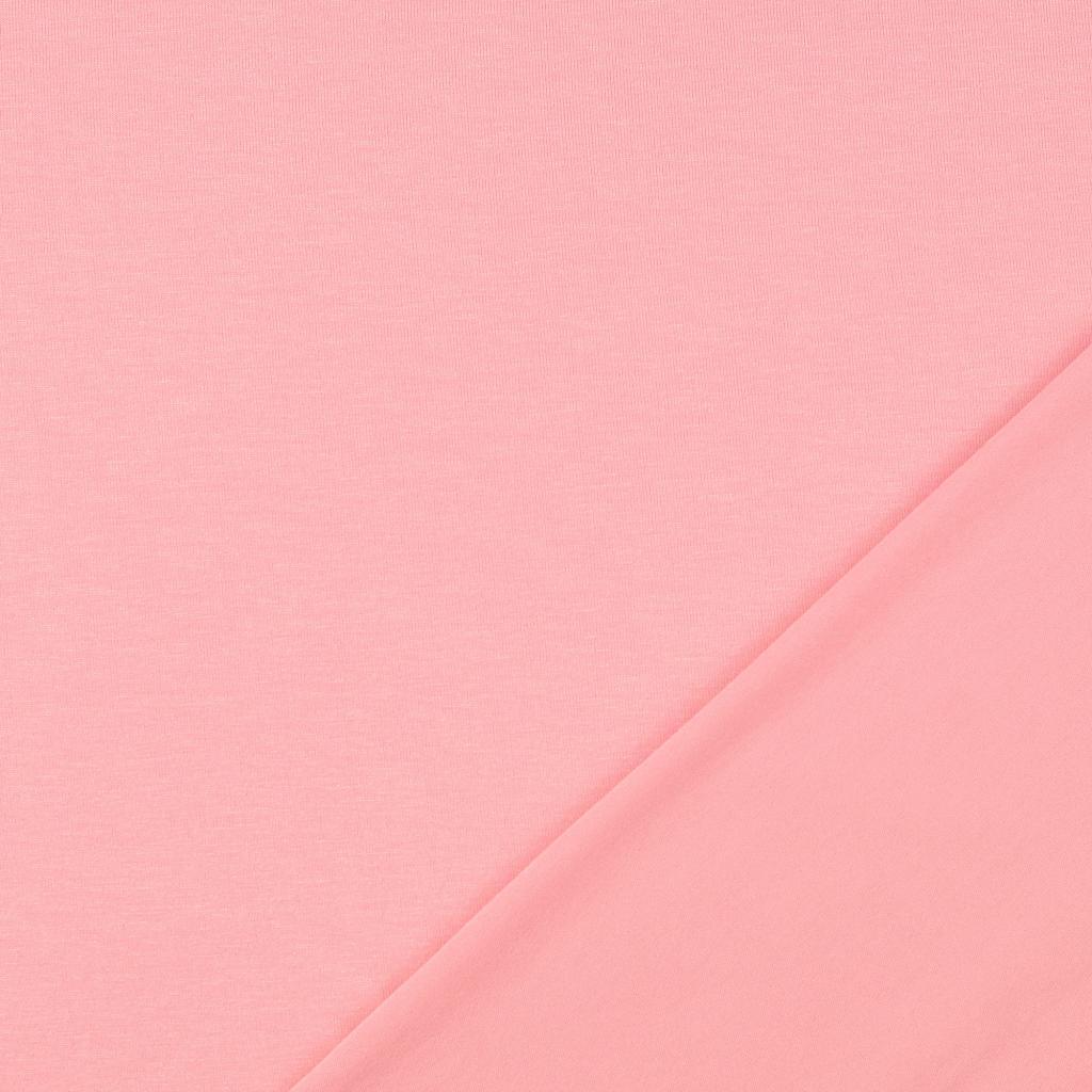 Viskosejersey uni - rosa *Videovorstellung*