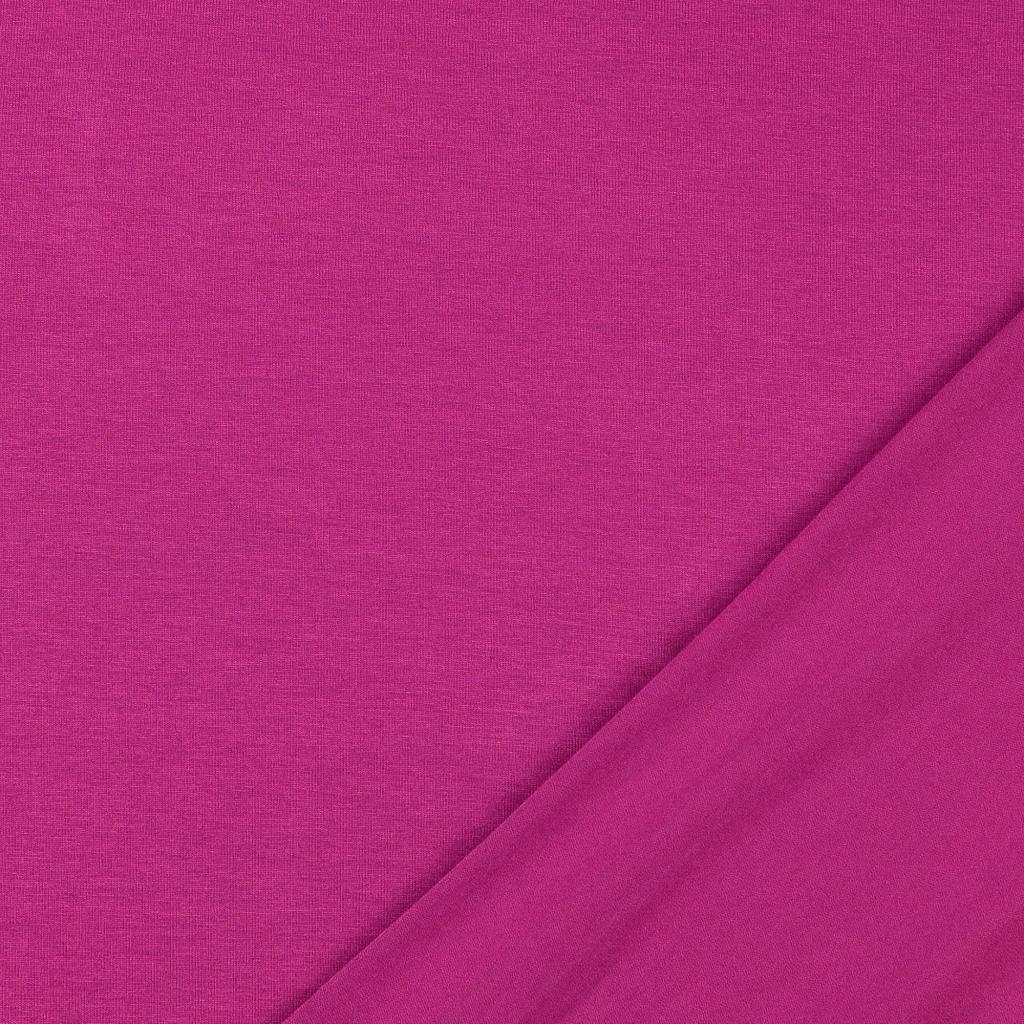 Viskosejersey uni - brombeere *Videovorstellung*