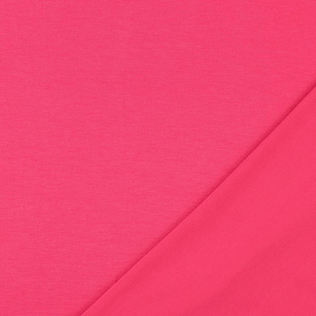 Viskosejersey uni - pink *Videovorstellung*