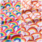 Jersey Swafing - Rainbows by lycklig design, bunt *Videovorstellung*