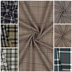 Tartan check - camel/rosa