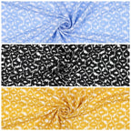 Viskose abstract - schwarz