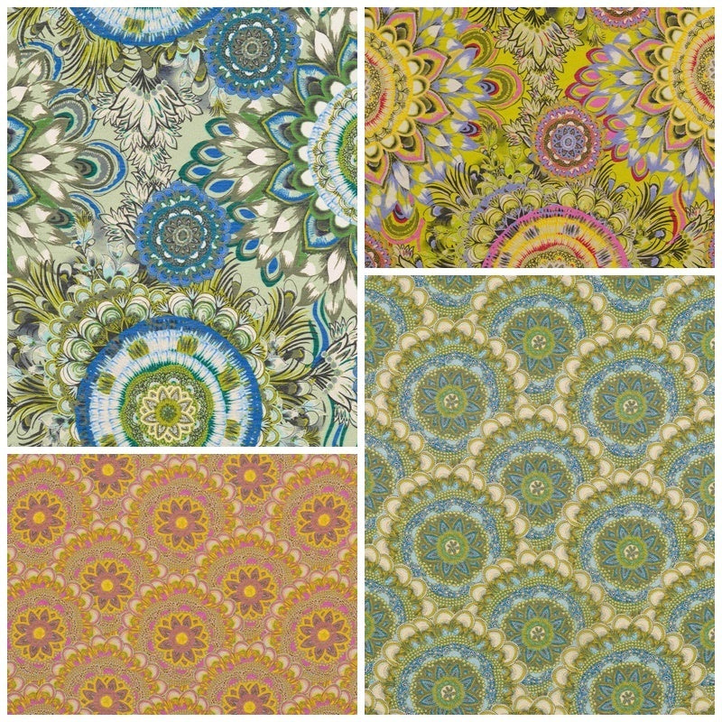 Viskosegemisch Mandala klein - braun *Videovorstellung*