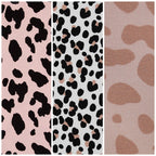 Modal French Terry "Aislingen" Swafing - animalprint nude/schwarz
