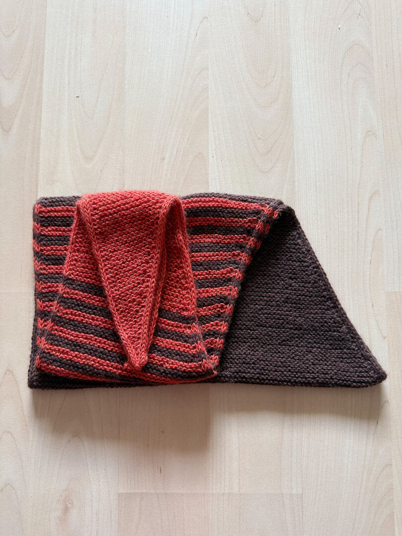 Designbeispiel: Ebook / Strickanleitung lillesol knits No.4 Dreieckstuch "Vira"