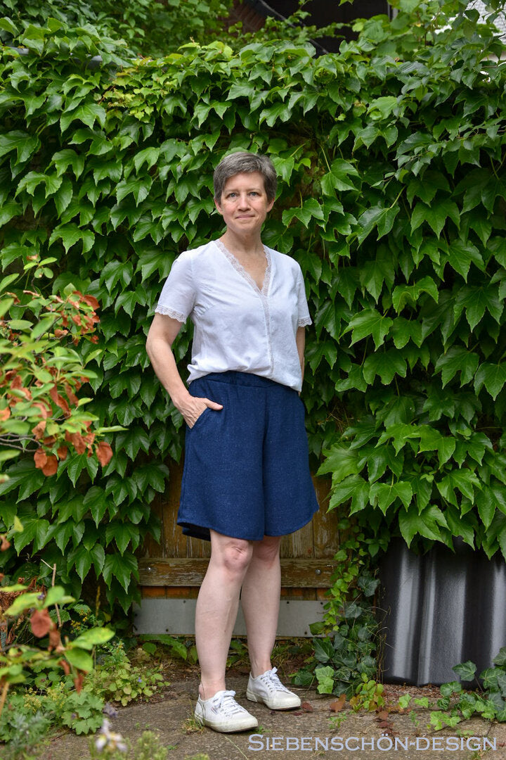 Designbeispiel: lillesol women No.104 Shorts & Culotte "Valencia"