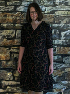 Designbeispiel: lillesol women No.60 Kleid "Magnolia" mit Video-Nähanleitung