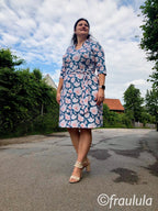 Designbeispiel: lillesol women No.44 Kleid & Shirt Miaflora