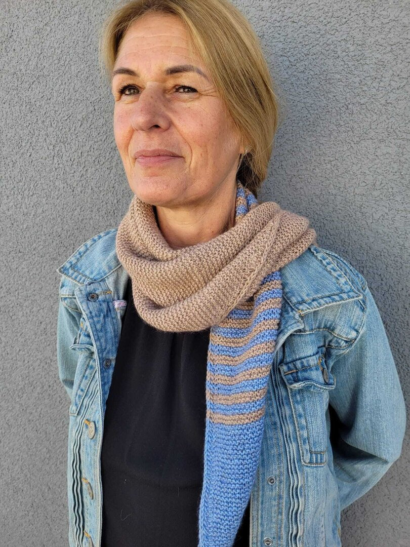 Ebook / Strickanleitung lillesol knits No.4 Dreieckstuch "Vira"