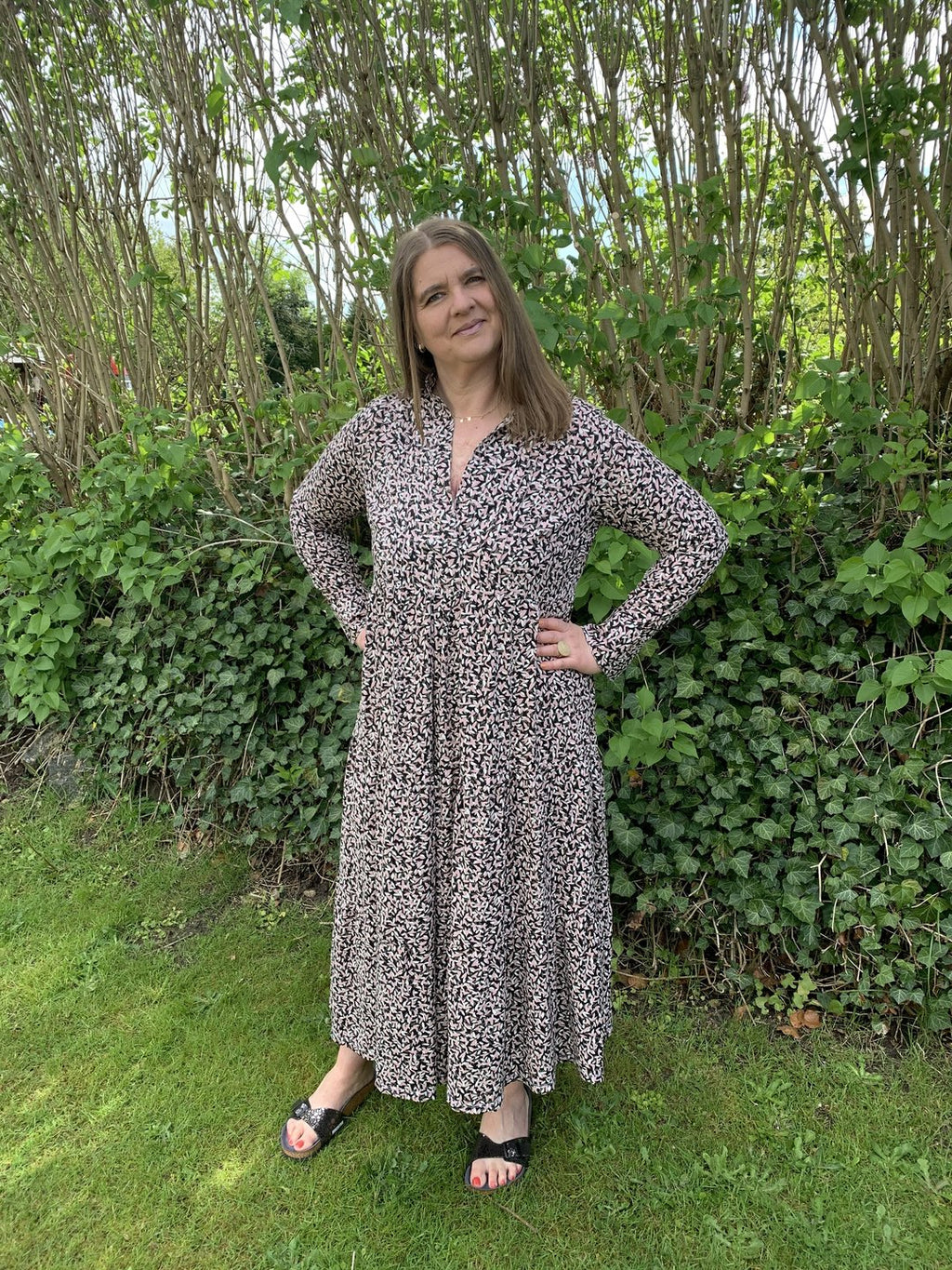 Designbeispiel: lillesol women No.64 Biesen-Kleid "Laurelia"