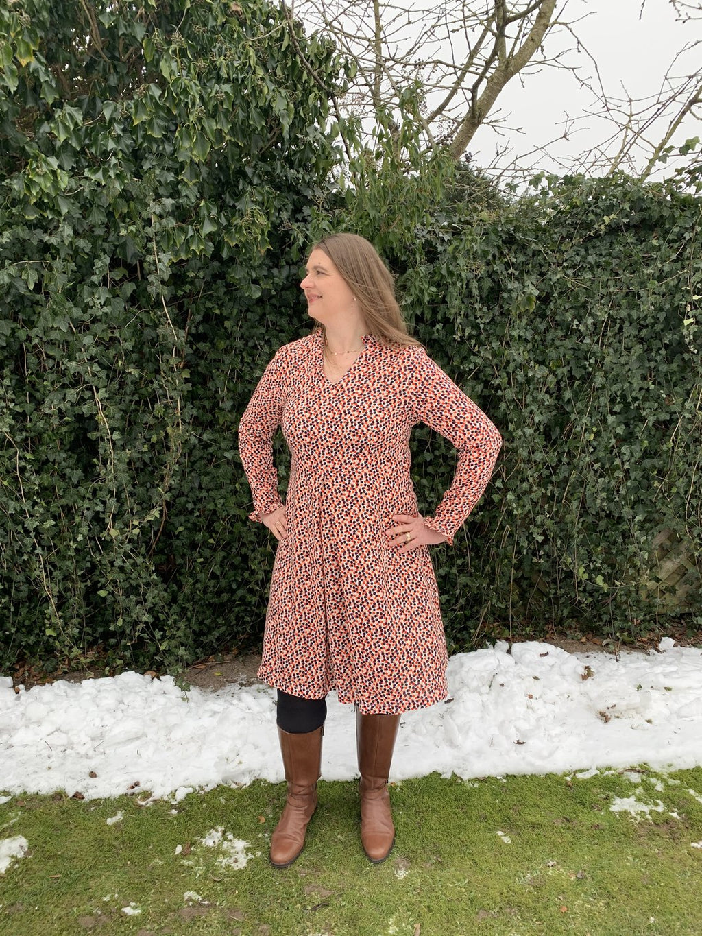 Designbeispiel: lillesol women No.60 Kleid "Magnolia"
