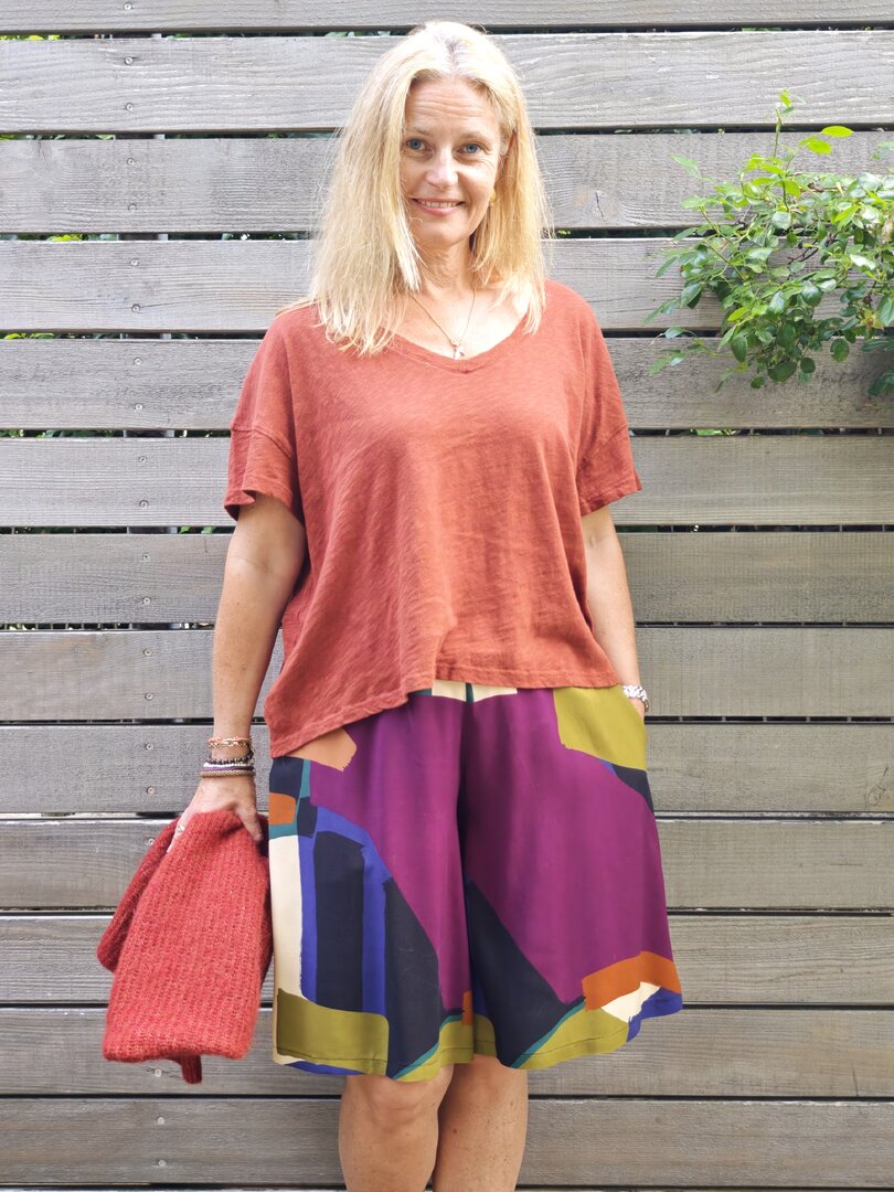 Designbeispiel: lillesol women No.104 Shorts & Culotte "Valencia"
