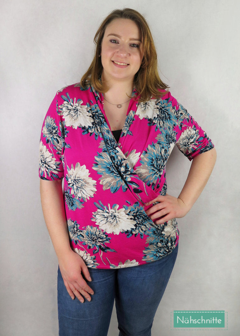 Designbeispiel: lillesol women No.41 Wickelshirt