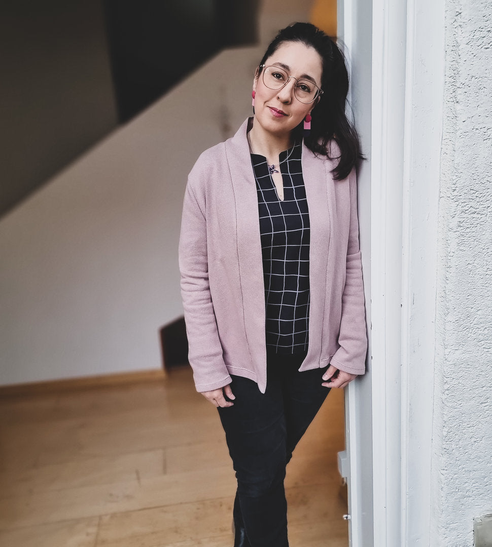 Designbeispiel: lillesol women No.78 Basic-Cardigan