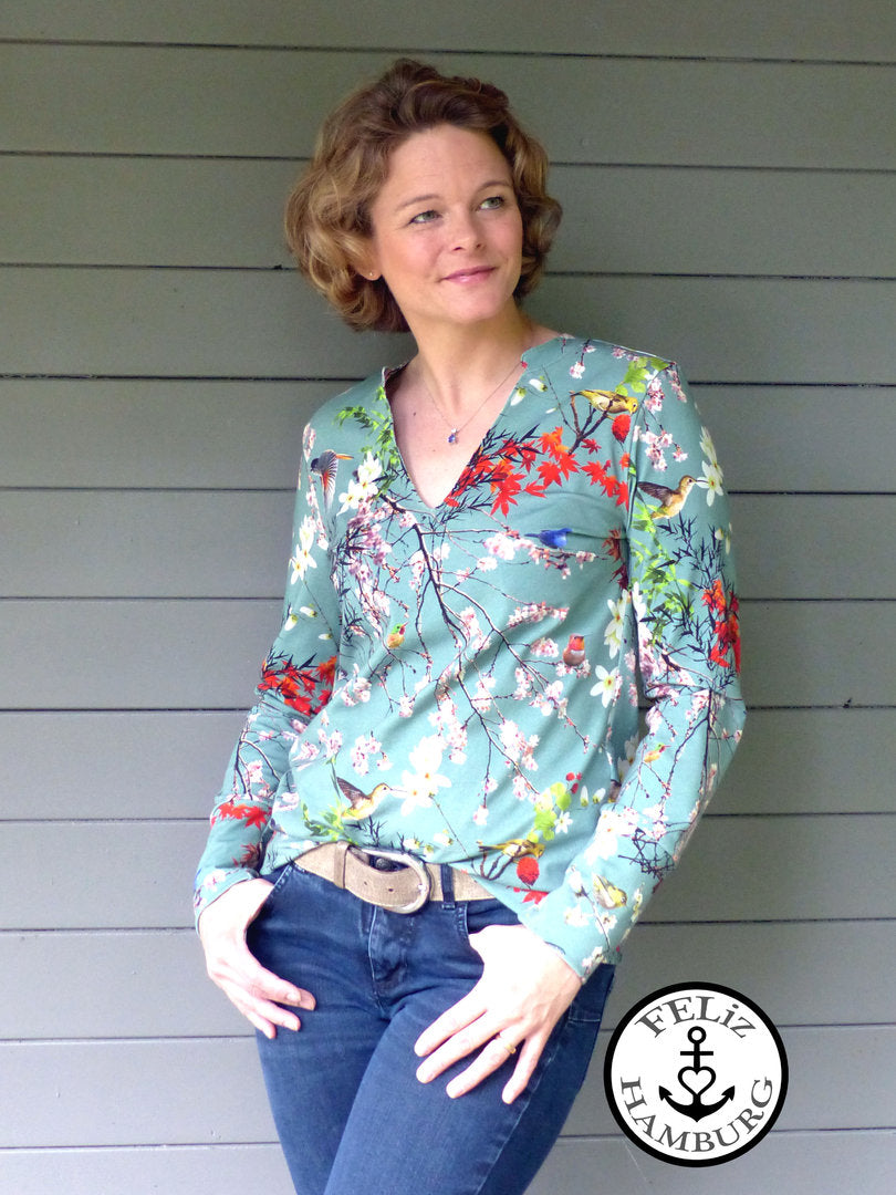 Designbeispiel: lillesol women No.55 Kleid & Shirt Candela