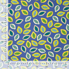 Viskose Papayas - royalblau
