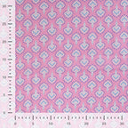 Baumwoll Voile "Ornamente" - hellrosa