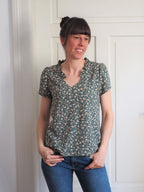 Designbeispiel: lillesol women No.72 Sommerbluse "Lavina"