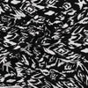 Viskose crinkle graphic - black&white *Videovorstellung*
