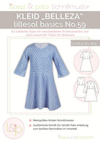 Ebook / Schnittmuster lillesol basics No59 Kleid Belleza * mit Video-Nähanleitung *