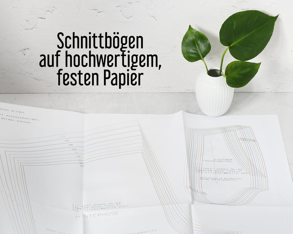 Papierschnittmuster lillesol women No.105 Fledermausbluse "Malaga" *mit Video-Nähanleitung ✂✂✂
