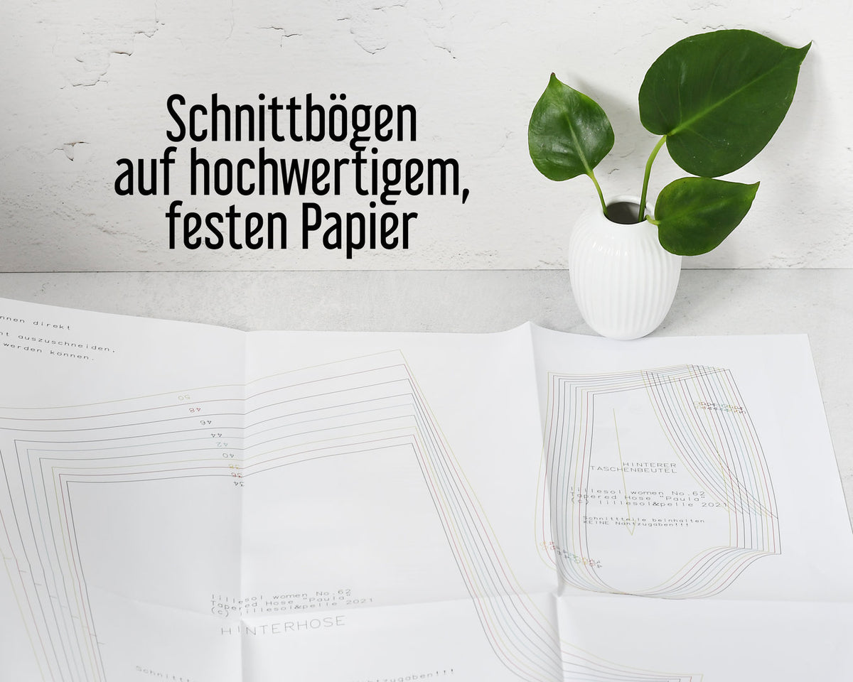 Papierschnittmuster lillesol basics No.50 Leggings * mit Video-Nähanleitung * ✂✂✂