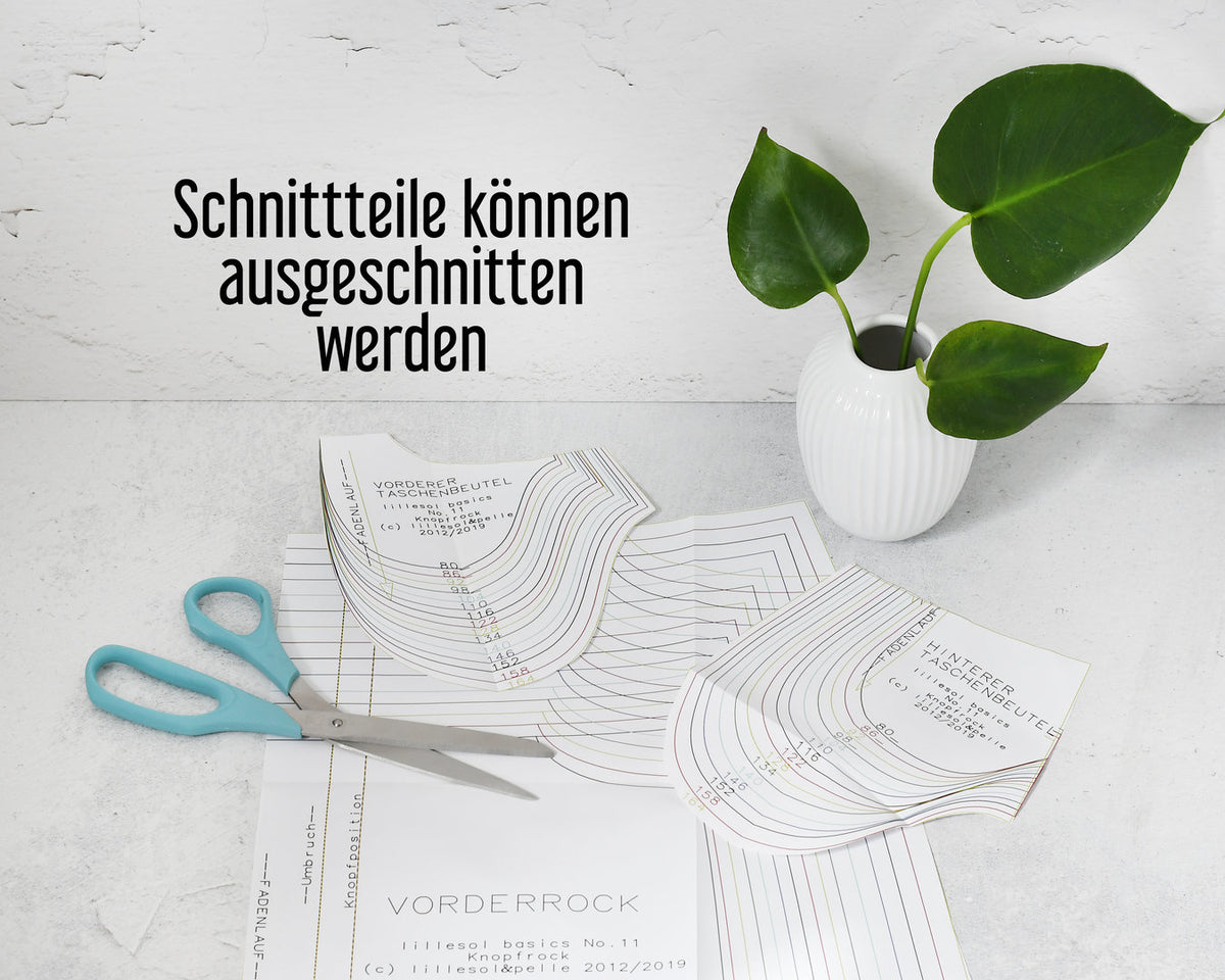 Papierschnittmuster lillesol women No.54 Kleid / Bluse Sombra *mit Video-Nähanleitung* ✂✂✂